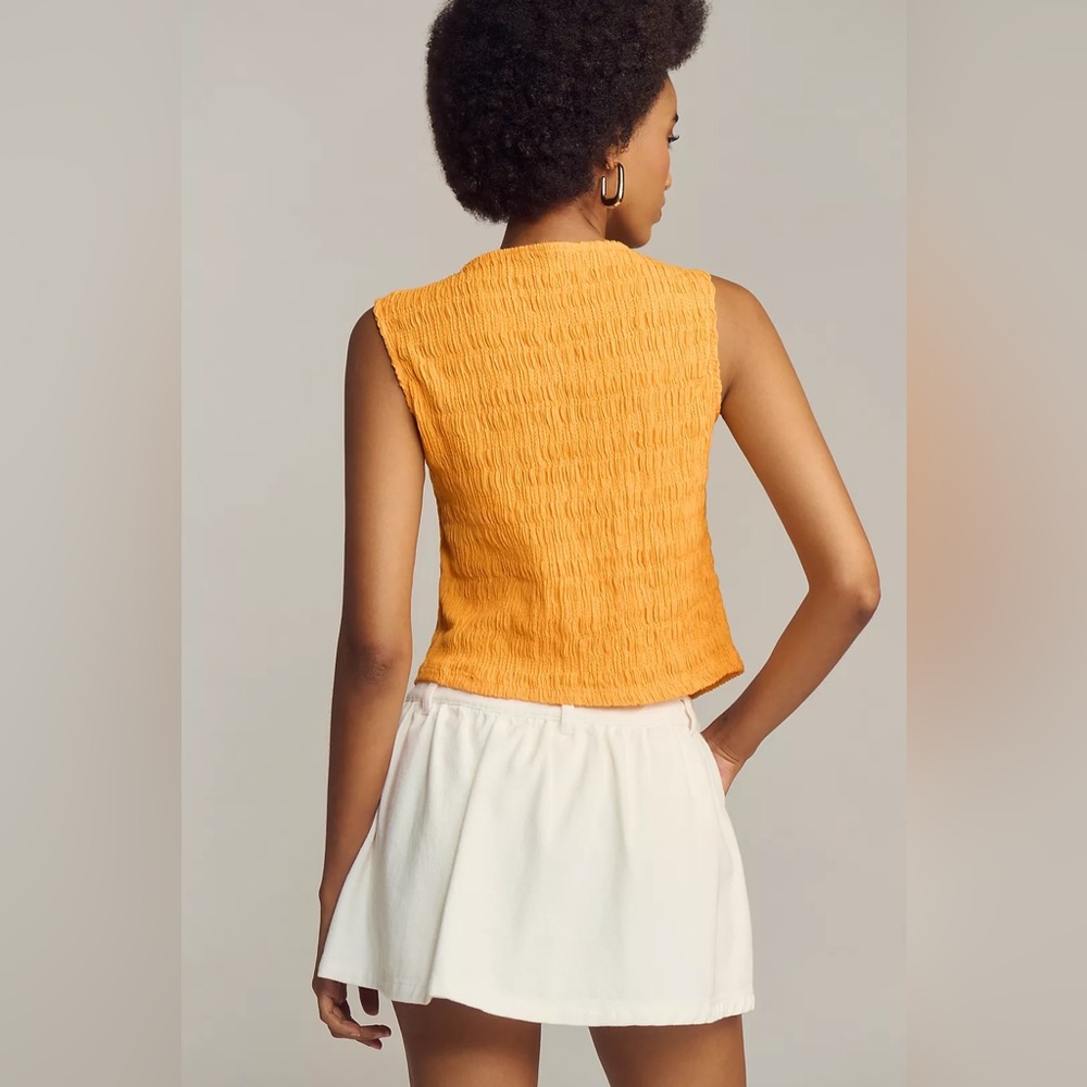 By Anthropologie Front-Tie Tank Top - Picture 3 of 7